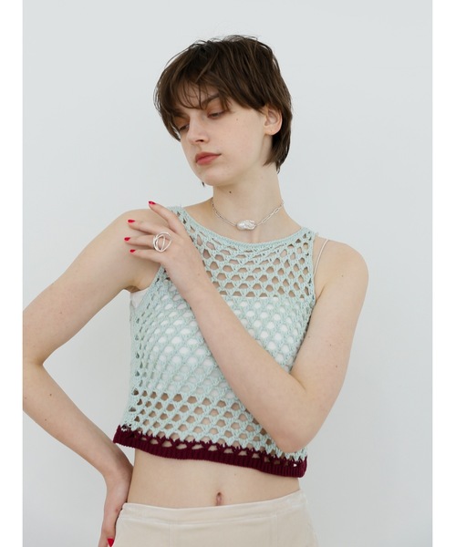 Katrin TOKYO（カトリーントーキョー）の「drop knitting tops（その他トップス・レディース・レッド/ブルー系/その他・FREE/XS）」の13枚目の写真