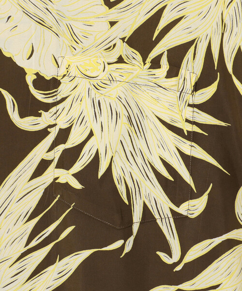 SUN SURF（サンサーフ）の「SUN SURF | 半袖ハワイアンシャツ “ISLAND PINEAPPLE” MEN（シャツ/ブラウス・メンズ・ブラウン・L/XXL/XL）」の6枚目の写真