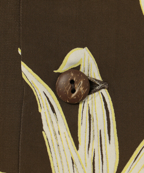 SUN SURF（サンサーフ）の「SUN SURF | 半袖ハワイアンシャツ “ISLAND PINEAPPLE” MEN（シャツ/ブラウス・メンズ・ブラウン・L/XXL/XL）」の8枚目の写真