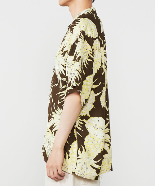 SUN SURF（サンサーフ）の「SUN SURF | 半袖ハワイアンシャツ “ISLAND PINEAPPLE” MEN（シャツ/ブラウス・メンズ・ブラウン・L/XXL/XL）」の10枚目の写真