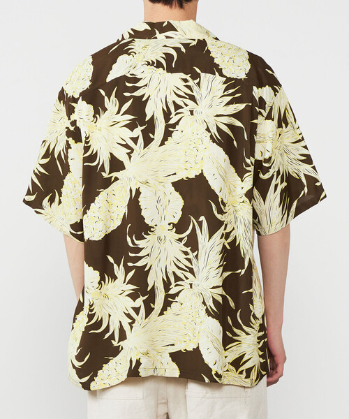 SUN SURF（サンサーフ）の「SUN SURF | 半袖ハワイアンシャツ “ISLAND PINEAPPLE” MEN（シャツ/ブラウス・メンズ・ブラウン・L/XXL/XL）」の11枚目の写真