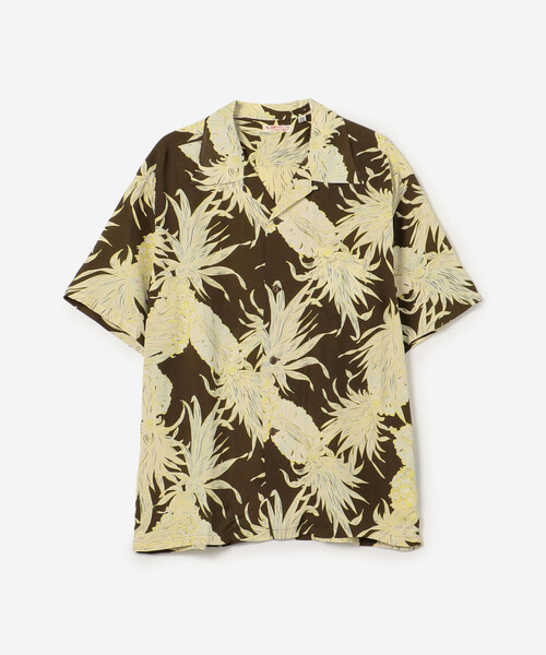SUN SURF（サンサーフ）の「SUN SURF | 半袖ハワイアンシャツ “ISLAND PINEAPPLE” MEN（シャツ/ブラウス・メンズ・ブラウン・L/XXL/XL）」の13枚目の写真