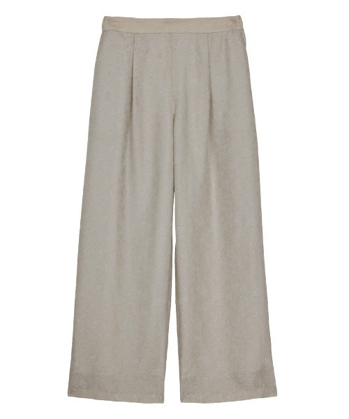 セール】MEDI LILY JACQUARD STRAIGHT PANTS（その他パンツ