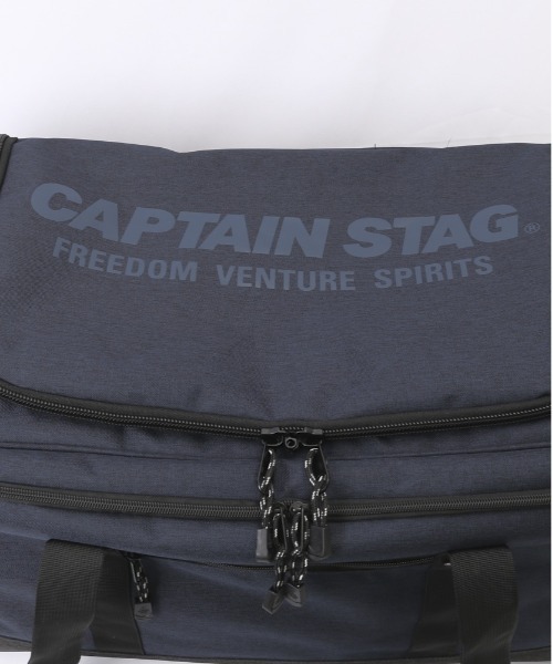 CAPTAIN STAG(キャプテンスタッグ)の「CAPTAINSTAG 3WAY ボストンキャリー 1253(スーツケース/キャリーバッグ・レディース・ネイビー/ブラック/グレー・FREE)」の9枚目の写真