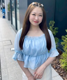 31 Sons de mode | 2025春夏新作 ラメオーガンジーシャーリングブラウス(シャツ/ブラウス)