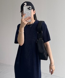 wee9s(EB[NX)daily daily super stretch crew neck pleats one piece / fC[fC[X[p[Xgb`N[lbNv[cs[X[](s[X)