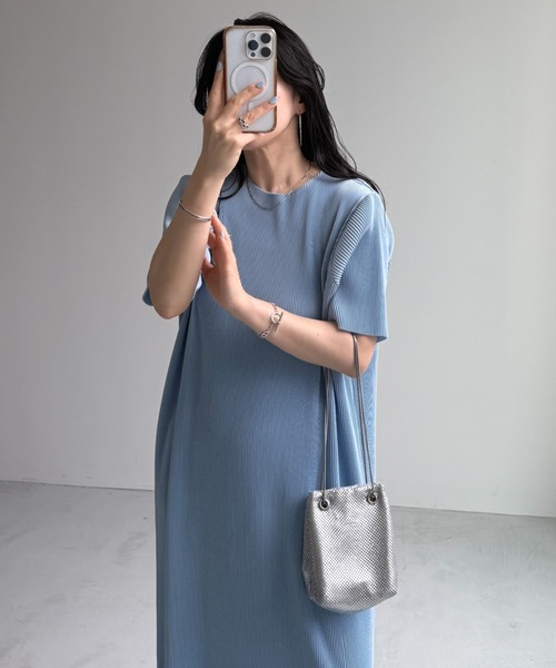セール】【セルフカット可能】daily daily super stretch crew neck