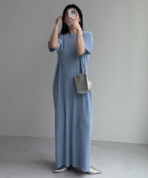 セール】【セルフカット可能】daily daily super stretch crew neck