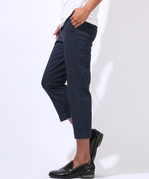 LUXSTYLE(ラグスタイル)の「ストレッチチノクロップドパンツ(チノパンツ・メンズ・ブラック/グレー/ホワイト/ネイビー・M/L/S/XXL/XL)」の14枚目の写真