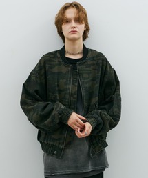 AFF AIVER（エイエフエフアイバー）の「AFF AIVER　バイオウォッシュフライトジャケット（MA-1）」