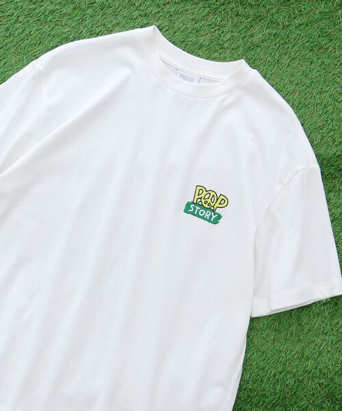 CRAFT STANDARD BOUTIQUE（クラフトスタンダードブティック）の「【P・O・P・S】のTシャツ～其の6 ユニセックス（Tシャツ/カットソー・レディース・オフホワイト/チャコールグレー・S/M/L）」の8枚目の写真