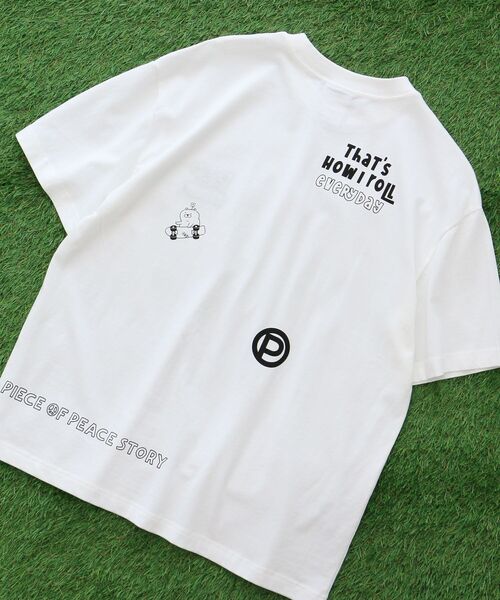 CRAFT STANDARD BOUTIQUE（クラフトスタンダードブティック）の「【P・O・P・S】のTシャツ～其の6 ユニセックス（Tシャツ/カットソー・レディース・オフホワイト/チャコールグレー・S/M/L）」の10枚目の写真
