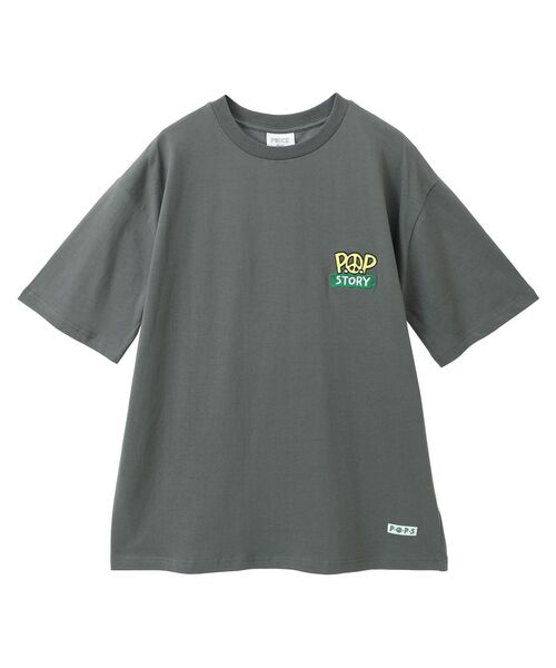 CRAFT STANDARD BOUTIQUE（クラフトスタンダードブティック）の「【P・O・P・S】のTシャツ～其の6 ユニセックス（Tシャツ/カットソー・レディース・オフホワイト/チャコールグレー・S/M/L）」の16枚目の写真
