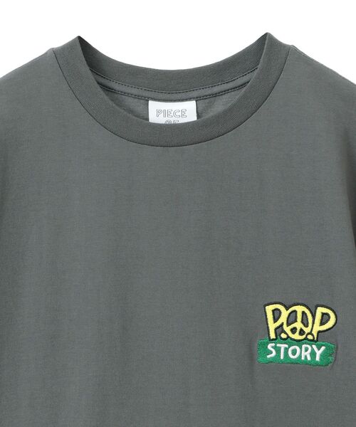 CRAFT STANDARD BOUTIQUE（クラフトスタンダードブティック）の「【P・O・P・S】のTシャツ～其の6 ユニセックス（Tシャツ/カットソー・レディース・オフホワイト/チャコールグレー・S/M/L）」の18枚目の写真