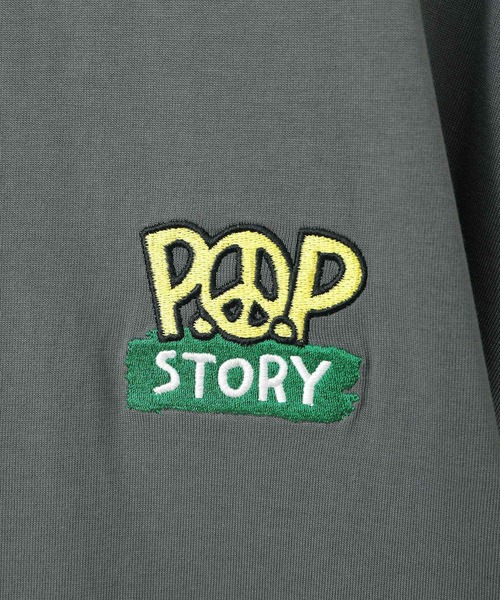 CRAFT STANDARD BOUTIQUE（クラフトスタンダードブティック）の「【P・O・P・S】のTシャツ～其の6 ユニセックス（Tシャツ/カットソー・レディース・オフホワイト/チャコールグレー・S/M/L）」の21枚目の写真