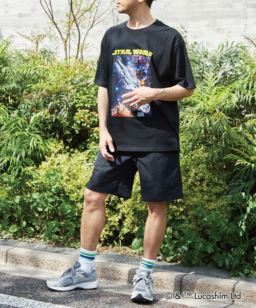 MASTER FRAME(マスターフレーム )の「MASTER FRAME / STARWARS / ビンテージ風Tシャツ(Tシャツ/カットソー・メンズ・ホワイト/ブラック・1/2/3/4)」の3枚目の写真