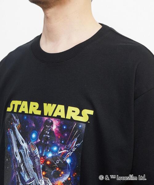 MASTER FRAME(マスターフレーム )の「MASTER FRAME / STARWARS / ビンテージ風Tシャツ(Tシャツ/カットソー・メンズ・ホワイト/ブラック・1/2/3/4)」の22枚目の写真