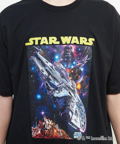 MASTER FRAME(マスターフレーム )の「MASTER FRAME / STARWARS / ビンテージ風Tシャツ(Tシャツ/カットソー・メンズ・ホワイト/ブラック・1/2/3/4)」の21枚目の写真