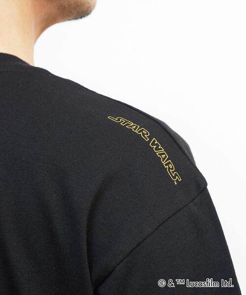 MASTER FRAME(マスターフレーム )の「MASTER FRAME / STARWARS / ビンテージ風Tシャツ(Tシャツ/カットソー・メンズ・ホワイト/ブラック・1/2/3/4)」の20枚目の写真