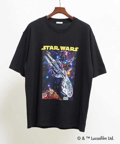 MASTER FRAME(マスターフレーム )の「MASTER FRAME / STARWARS / ビンテージ風Tシャツ(Tシャツ/カットソー・メンズ・ホワイト/ブラック・1/2/3/4)」の17枚目の写真