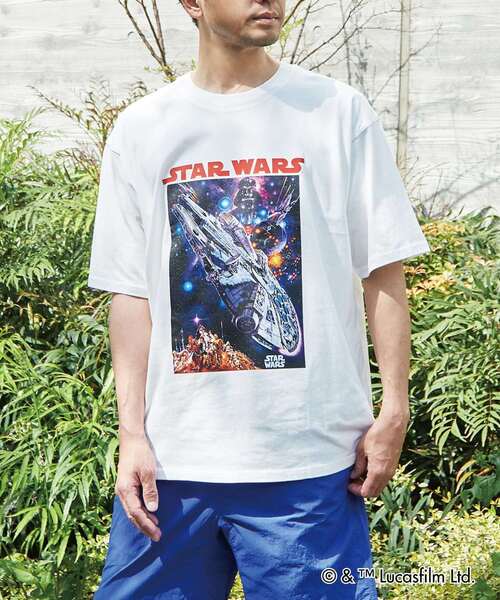 MASTER FRAME(マスターフレーム )の「MASTER FRAME / STARWARS / ビンテージ風Tシャツ(Tシャツ/カットソー・メンズ・ホワイト/ブラック・1/2/3/4)」の15枚目の写真