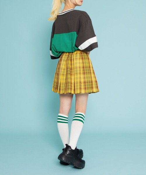 PUNYUS（プニュズ）の「ナンバリングユニフォームＴ（Tシャツ/カットソー・レディース・ピンク/スミクロ/ワインレッド・4/3）」の19枚目の写真