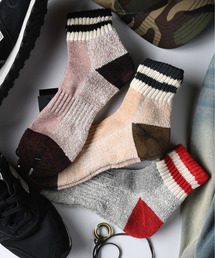 EFFECTION（エフェクション）の「【neos】3足セット ヘビーウェィト クォーター ソックス（ソックス/靴下）」