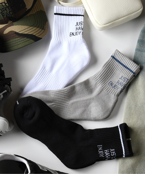 neos（ネオス）の「【neos】3足セット ヘビーウェィト クォーター ソックス（ソックス/靴下・メンズ・A/B/D/C・25～27cm）」の4枚目の写真