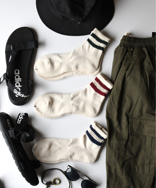 neos（ネオス）の「【neos】3足セット ヘビーウェィト クォーター ソックス（ソックス/靴下・メンズ・A/B/D/C・25～27cm）」の13枚目の写真