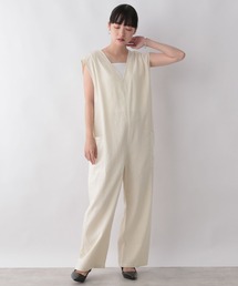 ローリーズファーム　yuw スタンドオールインワン　美品　フリーサイズ ブランド古着】LOWRYS FARM｜ローリーズファームの