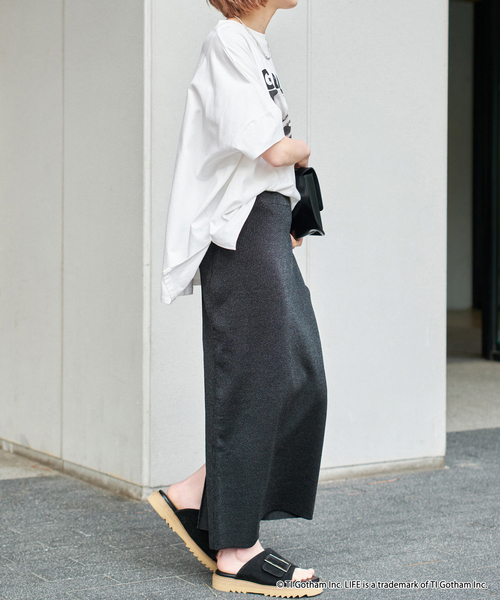 Spick & Span(スピックアンドスパン)の「《追加6》GOOD ROCK SPEED / グッドロックスピード フォトドルマンTシャツ(Tシャツ/カットソー・レディース・ブラック系その他/ホワイト/ブラウン・MEDIUM)」の22枚目の写真