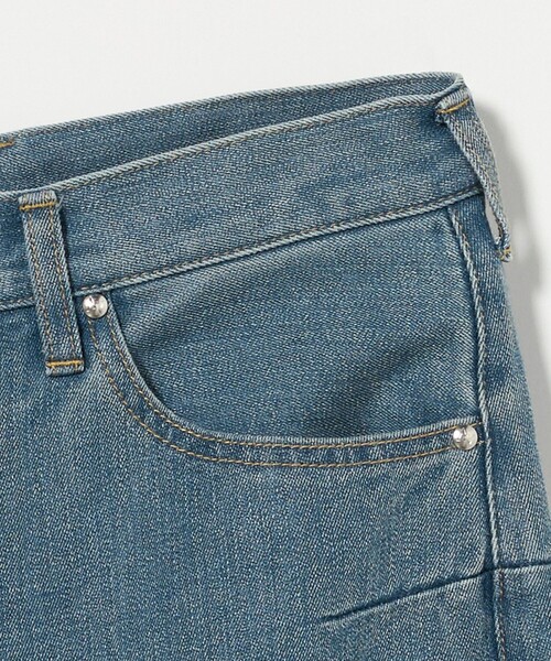 ASTRAET（アストラット）の「＜ASTRAET＞ TORSADE デニムパンツ UNISEX（デニムパンツ・レディース・ライトブルー・2/3/0/1）」の14枚目の写真