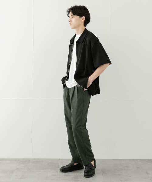 SENSE OF PLACE by URBAN RESEARCH（センスオブプレイスバイアーバンリサーチ）の「『セットアップ対応』『速乾』クイックドライタックテーパードパンツII（その他パンツ・メンズ・ライトベージュ/ブラック/ブルー/カーキ・SMALL/MEDIUM/LARGE）」の13枚目の写真