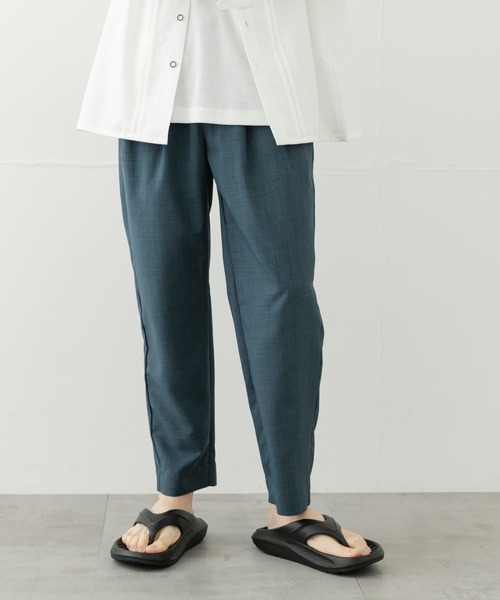 SENSE OF PLACE by URBAN RESEARCH（センスオブプレイスバイアーバンリサーチ）の「『セットアップ対応』『速乾』クイックドライタックテーパードパンツII（その他パンツ・メンズ・ライトベージュ/ブラック/ブルー/カーキ・SMALL/MEDIUM/LARGE）」の15枚目の写真