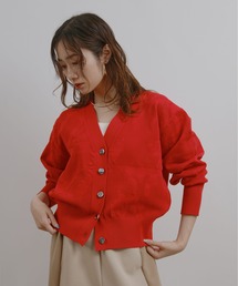 palm RICHE | ジャガード編みニットカーディガン(カーディガン/ボレロ)