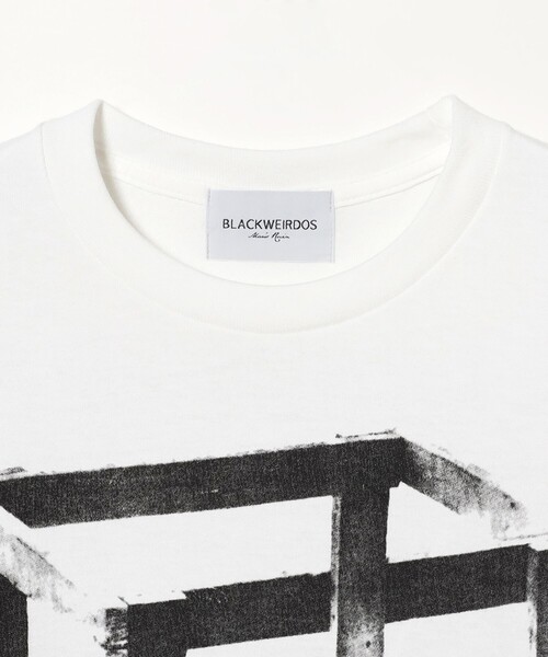 Black Weirdos（ブラックウィドウ）の「BLACK WEIRDOS / FULL PANEL LS TEE（Tシャツ/カットソー・メンズ・ホワイト・XL/L/M）」の3枚目の写真