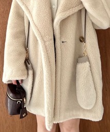 半額以下　Restelli（リステリ）ミトン手袋ムートンタイプ　白　サイズ8.5 半額以下 Restelli（リステリ）ミトン手袋ムートンタイプ 白