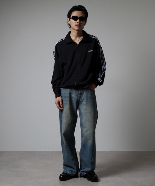 セール】チェッカーボードテープトラックトップ（ジャージ）｜NERDY