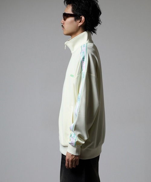 NERDY(ノルディ)の「チェッカーボードテープトラックトップ(ジャージ・レディース・イエロー/ブラック・M/S/L)」の16枚目の写真