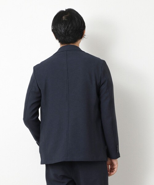 NOLLEY’S（ノーリーズ）の「《ビジカジ/セットアップ対応》EVALET 2WAYストレッチ吸水速乾ブッチャージャケット（テーラードジャケット・メンズ・ネイビー/ベージュ/ブラック・S/M/L/XL）」の10枚目の写真