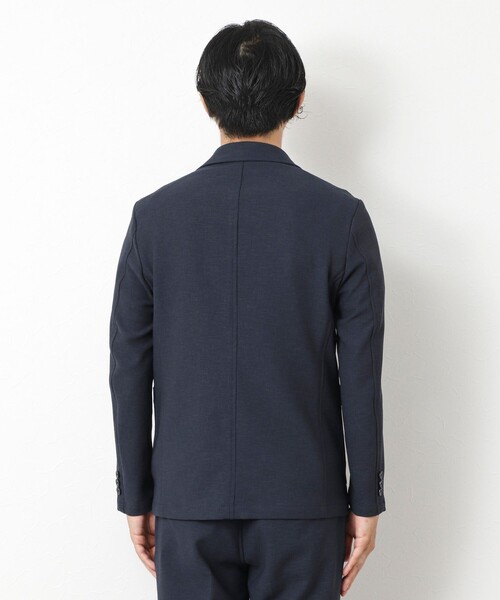 NOLLEY’S（ノーリーズ）の「《ビジカジ/セットアップ対応》EVALET 2WAYストレッチ吸水速乾ブッチャージャケット（テーラードジャケット・メンズ・ネイビー/ベージュ/ブラック・S/M/L/XL）」の15枚目の写真