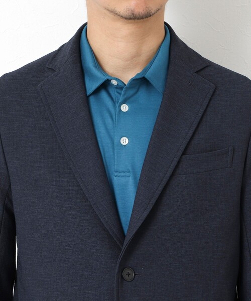 NOLLEY’S（ノーリーズ）の「《ビジカジ/セットアップ対応》EVALET 2WAYストレッチ吸水速乾ブッチャージャケット（テーラードジャケット・メンズ・ネイビー/ベージュ/ブラック・S/M/L/XL）」の16枚目の写真