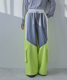 bohmal（ボマール）の「【ユニセックス】配色カラーラインジャージパンツ/スウェットパンツ（その他パンツ）」