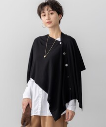 タートルネック ポンチョ ニット/セーター」に該当するファッション