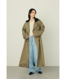 ケープコート」に該当するグリーン・カーキ/緑色系のファッション通販