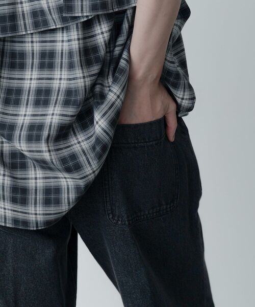 GALLEST(ギャレスト)の「ロールアップデニム(デニムパンツ・レディース・チャコールグレー/ブルー系その他・38/36/34)」の7枚目の写真
