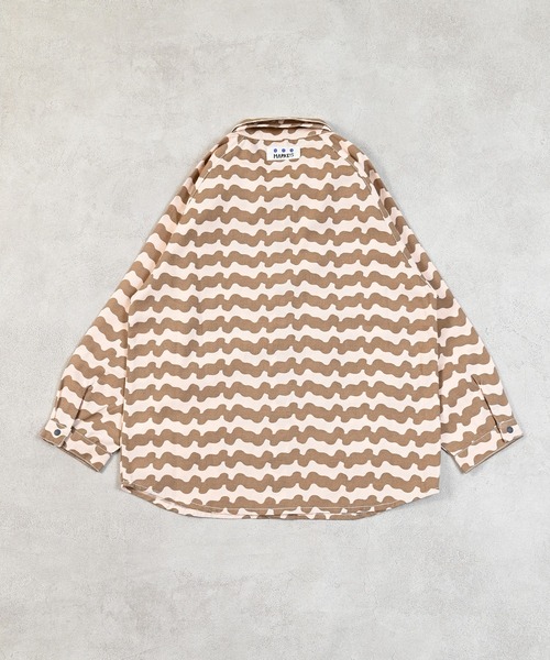 MARKEY'S（マーキーズ）の「リボンタイラグランシャツ（セットアップ・キッズ・ブラック系その他/グリーン系その他/ベージュ系その他・90/100/110/120/130/140/150）」の11枚目の写真