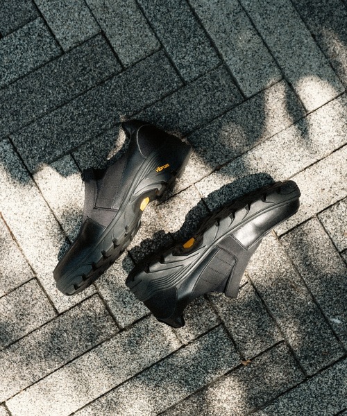 cii（シー）の「Vibram sole zip sneaker / ビブラムソールジップスニーカー（スニーカー・メンズ・ブラック・X-SMALL/SMALL/MEDIUM/LARGE）」の7枚目の写真