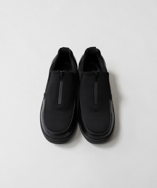 Vibram sole zip sneaker / ビブラムソールジップスニーカー