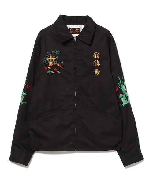 BEAMS BOY（ビームスボーイ）の「テーラー東洋 / VIET-NAM JACKET "VIETNAM PANTHER"（ブルゾン・レディース・ホワイト/ブラック・SMALL）」の2枚目の写真